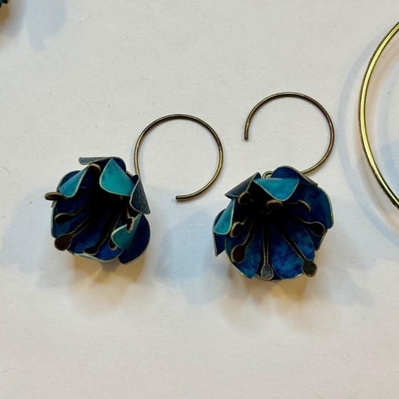 Paca Peca Parchment Jewelry Collection, Blue Bells - Picture 3 of 14